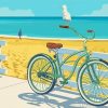 Beach Bike Paint By Numbers