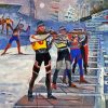 Biathlon Players Paint By Numbers