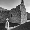 Black And White Clonmacnoise Paint By Numbers