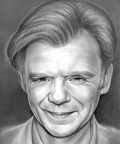 Black And White David Caruso Art Paint By Numbers