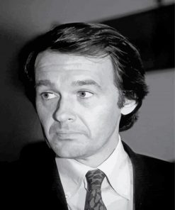 Black And White Young Ed Markey Paint By Numbers