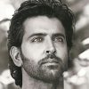 Black And White Hrithik Roshan Paint By Numbers