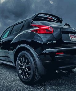 Black Nissan Juke Paint By Numbers