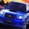 Blue Forester Car Paint By Numbers