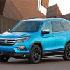 Blue Honda Pilot Paint By Numbers