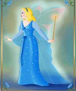 Blue Fairy Disney Princess Paint By Numbers