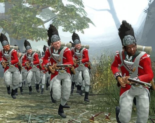 British Grenadiers Paint By Numbers