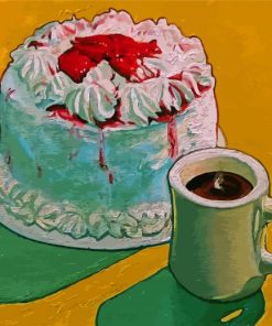 Cake And Coffee Paint By Numbers