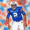 Cam Newton Player Art Paint By Numbers