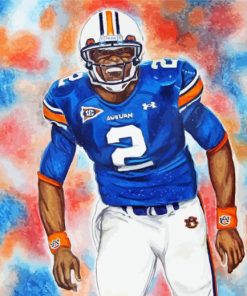 Cam Newton Player Art Paint By Numbers