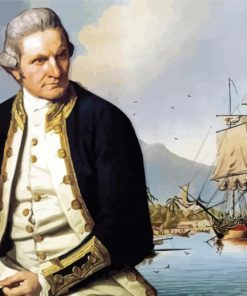 Captain James Cook Paint By Numbers