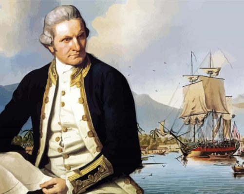 Captain James Cook Paint By Numbers