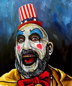 Captain Spaulding Art Paint By Numbers