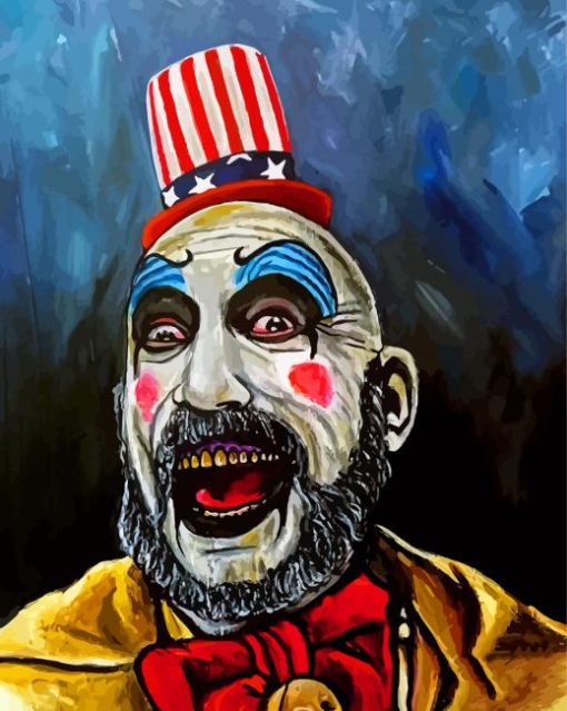 Captain Spaulding Art Paint By Numbers