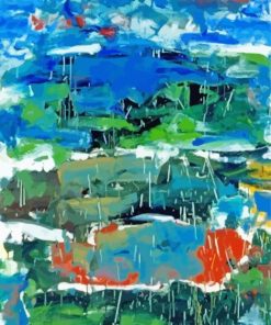 Champs By Joan Mitchell Paint By Numbers