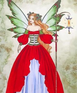 Christmas Fairy Paint By Numbers