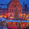 Christmas In Rothenburg Paint By Numbers