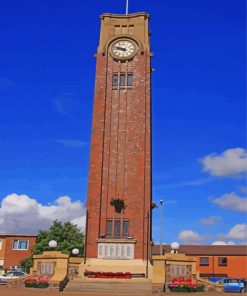 Coalville City Tower Paint By Numbers