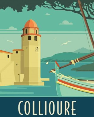 Collioure Paint By Numbers