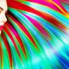 Colorful Hair Girl Paint By Numbers