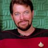 Commander Riker William Paint By Numbers