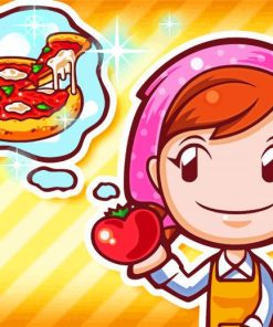 Cooking Mama Paint By Numbers