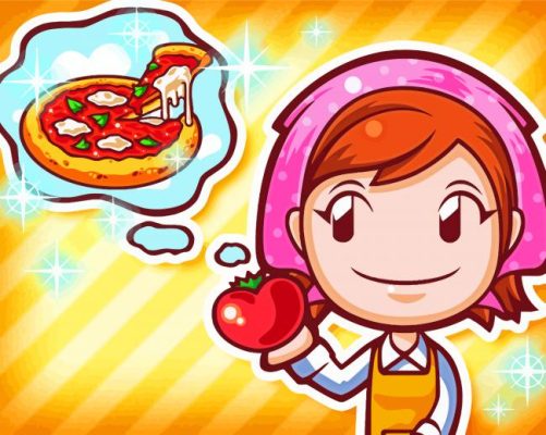 Cooking Mama Paint By Numbers