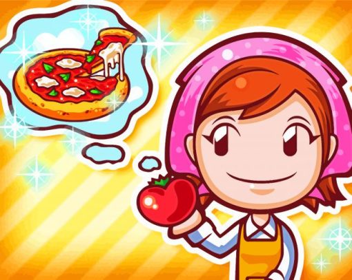 Cooking Mama Paint By Numbers