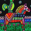 Dala Folk Art Paint By Numbers