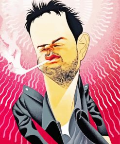 Danny Dyer Caricature Paint By Numbers