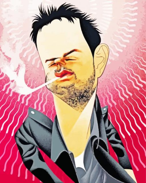 Danny Dyer Caricature Paint By Numbers