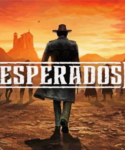 Desperado Movie Poster Paint By Numbers