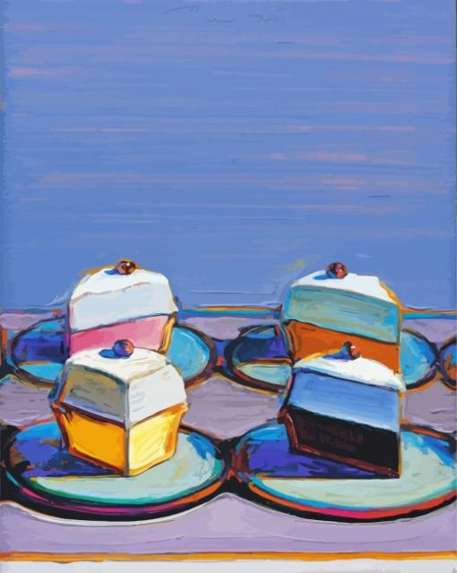 Dessert By Wayne Thiebaud Marie Paint By Number