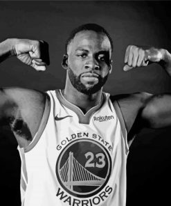 Draymond Green Black And White Paint By Numbers