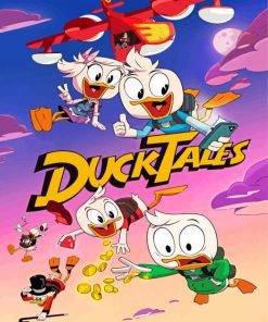 DuckTales Poster Paint By Numbers