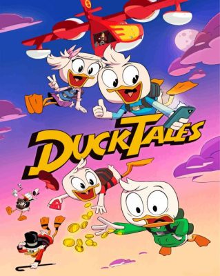 DuckTales Poster Paint By Numbers