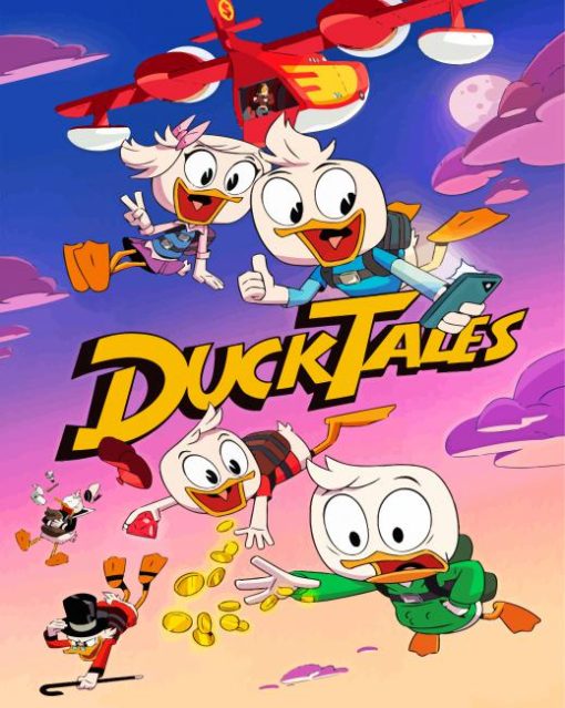 DuckTales Poster Paint By Numbers