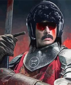 Elden Ring Boss Dr Disrespect Paint By Number