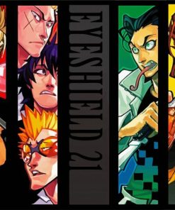 Eyeshield 21 Characters Paint By Numbers