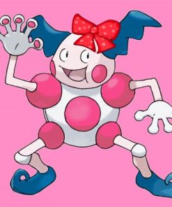 Female Mr Mime Paint By Numbers