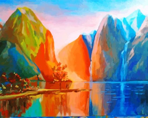 Fiordland Art Paint By Numbers