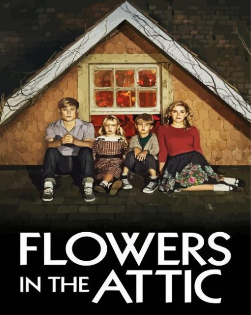 Flowers In The Attic Paint By Numbers