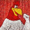 Foghorn Leghorn Van Gogh Paint By Numbers