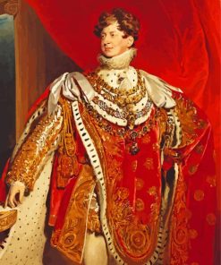 Former King Of United Kingdom George IV Paint By Numbers