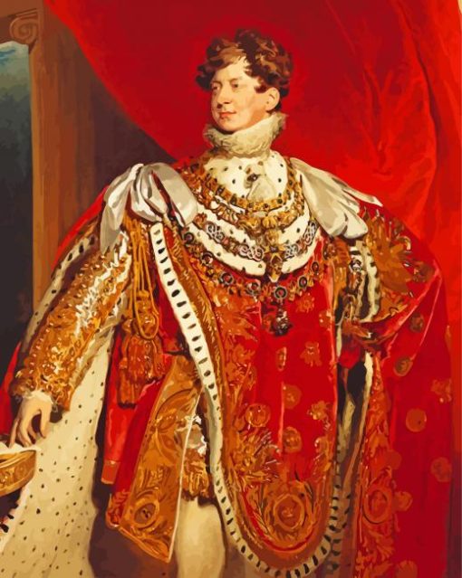 Former King Of United Kingdom George IV Paint By Numbers