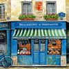 French Bakery Store Paint By Numbers