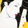 Girl With Mask By Patrick Nagel Paint By Numbers