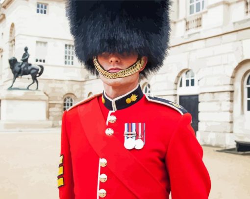 Grenadier Guard Paint By Numbers