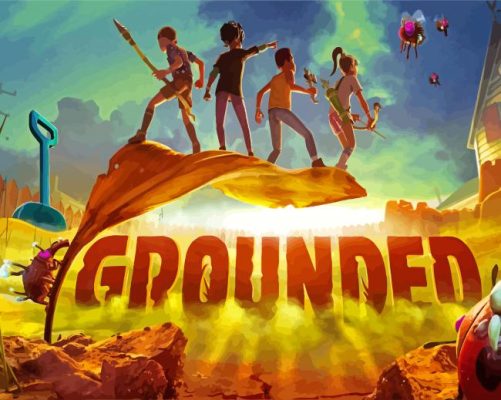 Grounded Poster Paint By Numbers