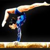 Gymnastic Player Paint By Numbers